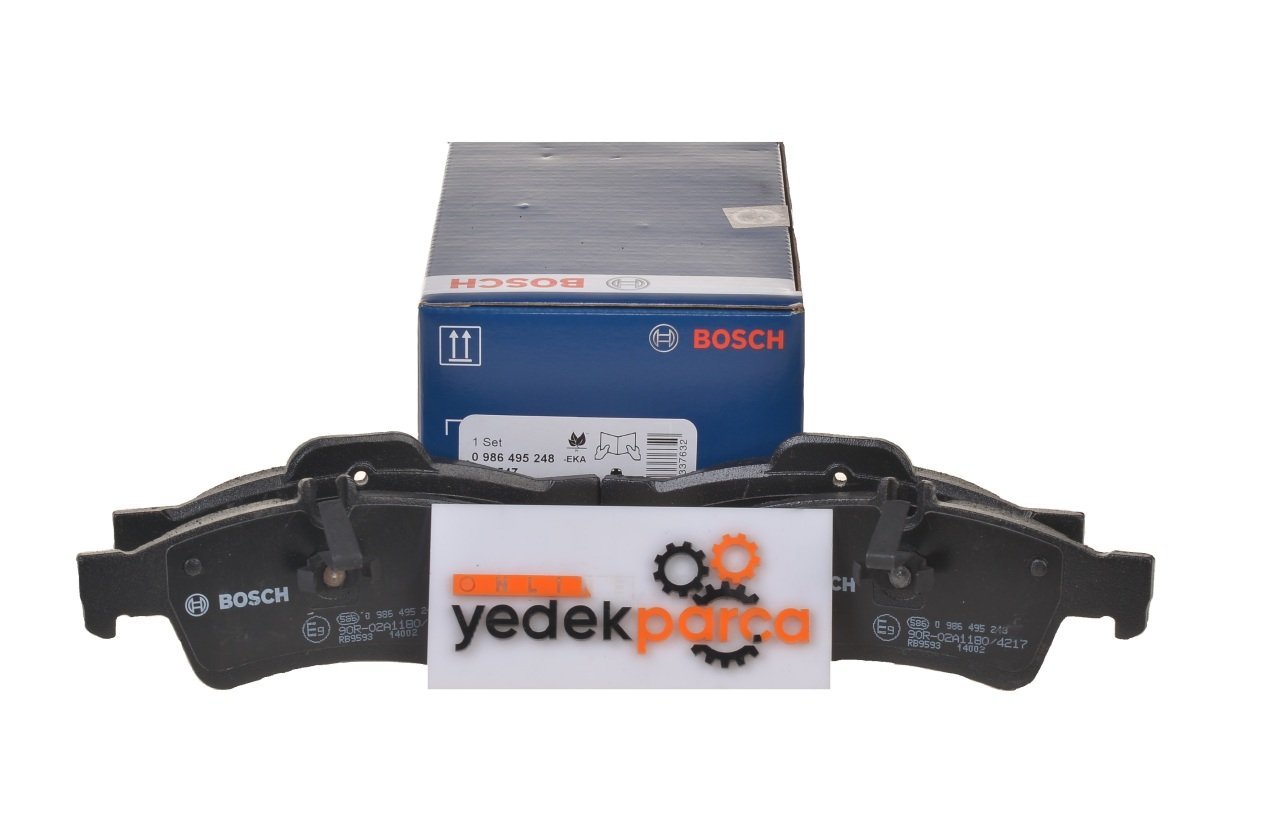 BOSCH 0986495248 | Mercedes W212 Kasa E250 Arka Fren Balata Takımı