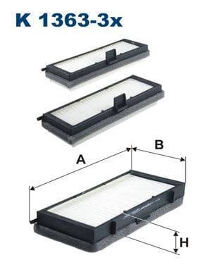 FILTRON K1363-3X | Polen Filtresi 96-Expert-Scudo-Jumpy