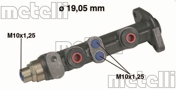 METELLİ 05-0062 | Fren Ana Merkez (Fiat 131 1,3 / 131 1.4 80 -)