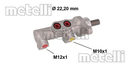 METELLİ 05-0847 | Ana Merkez ABS Li (Dacia Duster-Logan Express 1,5 10 -) Esp Sız