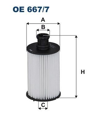 FILTRON OE667-7 | Yağ Filtresi 10-Range Rover-Dıscovery4×4