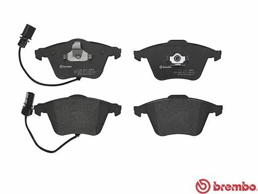 BREMBO P85097 | Fren Balatası Ön Kablolu (Audi A6 05-11 A4 01-08)