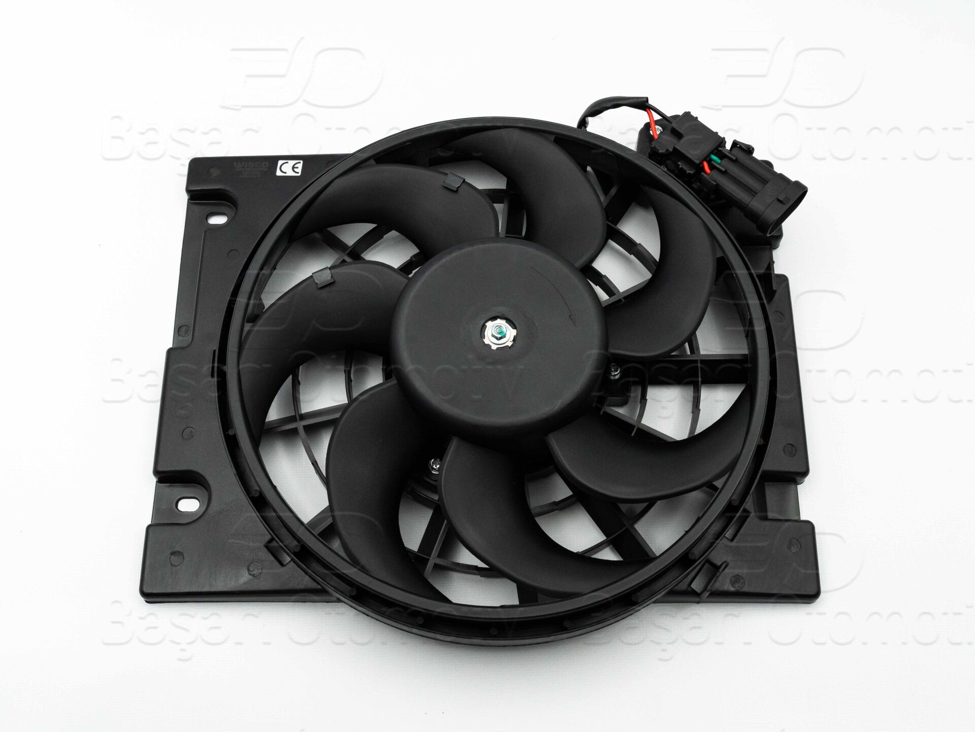 WISCO 1341345 | Fan Motoru Davlumbazlı (315 mm-3 Fıs-7 Kanat) Opel Astra G Zafira A 1.2 1.4 1.6 1.8 2.2 98 >