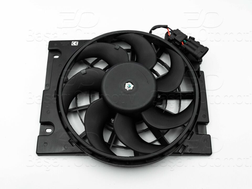 WISCO 1341345 | Fan Motoru Davlumbazlı (315 mm-3 Fıs-7 Kanat) Opel Astra G Zafira A 1.2 1.4 1.6 1.8 2.2 98 >