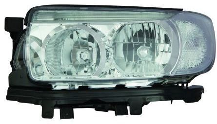 DEPO 120-1101RMLD-EM | (Aydınlatma) / Ön Far Sağ-(Motorlu)-(Subaru: Forester 06-08)