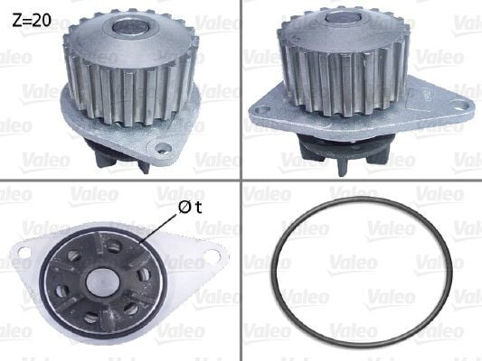 VALEO 506035 | Devirdaim 91-106 1.4İ 8V 20 Dıs