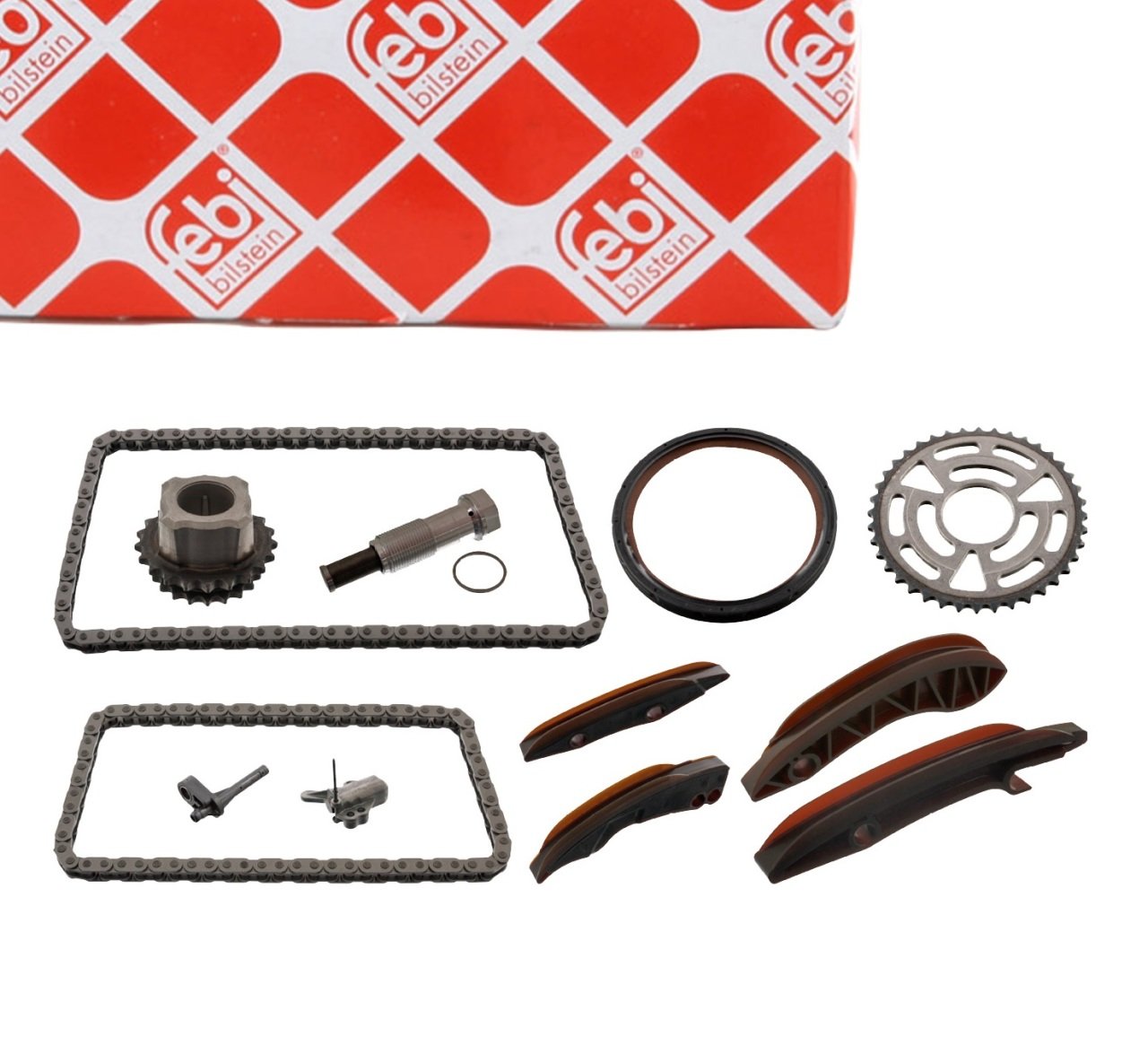 FEBI BILSTEIN 102040 | Mini Cooper D R56 Kasa N47 Motor Eksantrik Alt Üst Zincir Seti Dişlili Komple
