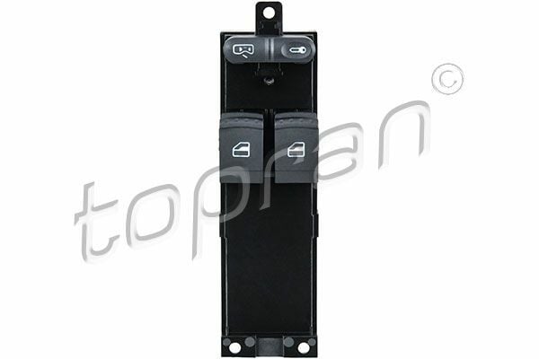 TOPRAN 115117 | Sol Ön Cam Düğmesi-İkili (VW Golf 98-06 Passat 97-05 Seat Leon 00-06)
