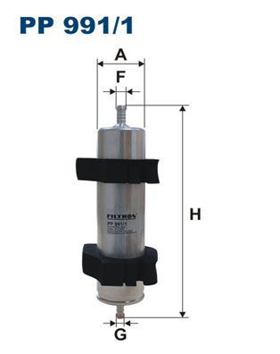 FILTRON PP991-1 | Mazot Filtresi 09-Q5 2.0 TDI-3.0Tdi