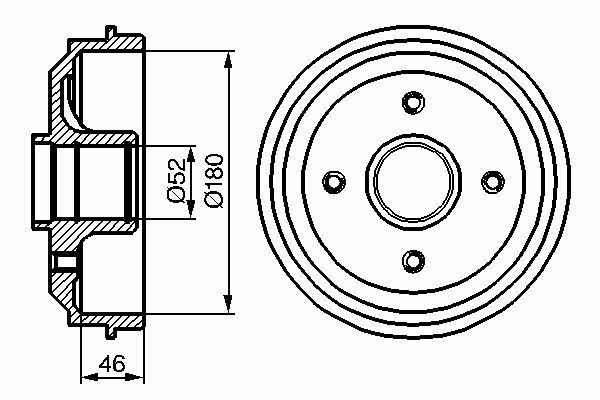 BOSCH 0986477116 | Kampana (Ad) 98-Pt.106-206 | 2 Adet