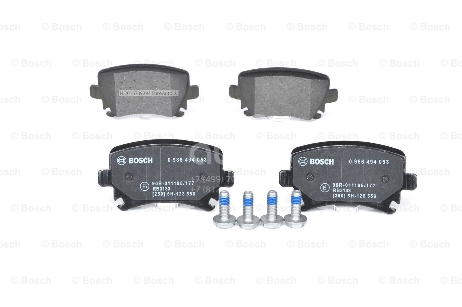 BOSCH 0986495453 | Volkswagen Passat 2006-2010 Arka Balata Takımı