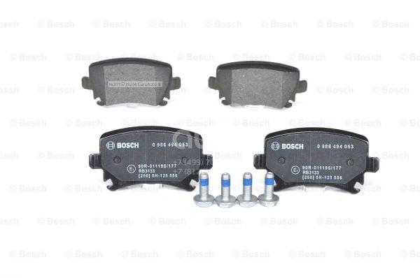 BOSCH 0986495453 | Volkswagen Passat 2006-2010 Arka Balata Takımı