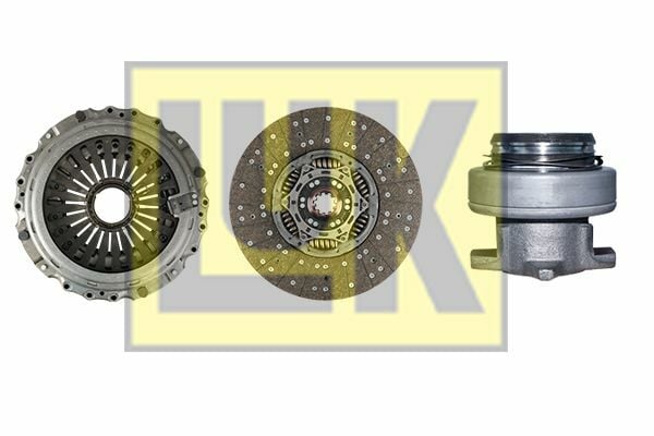 LUK 643330900 | Debriyaj Seti (Baskı + Disk + Rulman)-Daf / Man | 1 Adet