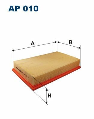 FILTRON AP010 | Hava Filtresi 190 W201 83-93 W124 84-93 S124 85-91