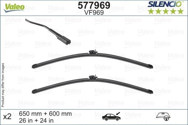 VALEO 577969 | Silecek Süpürgesı Ön Takım
