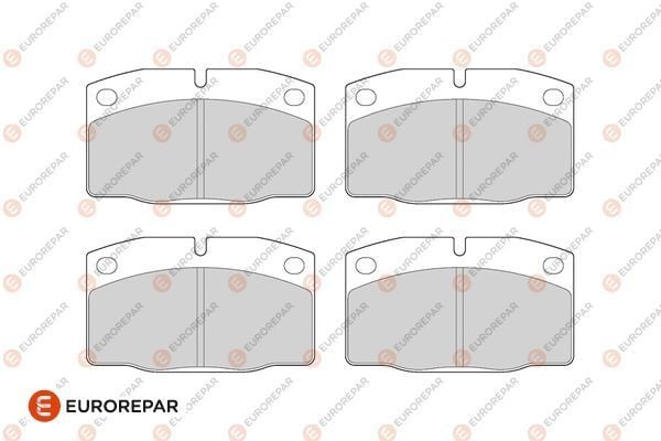 EUROREPAR 1686265580 | Psa / Erp Fren Balatası (100mm) Corsa A (S83) Vectra A (J89) Gdb7519