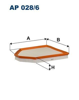 FILTRON AP028-6 | Hava Filtresi 11-X3 (F25) X4 (F26)