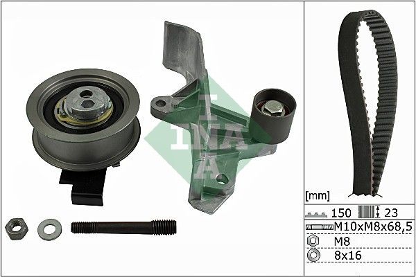 INA 530054610 | Eksantrik Gergi Kiti (150X230) Passat 1.8T (96 05) 2.0 (01 05) Audi A4 A6 1.8T (Awm Awt Alt)