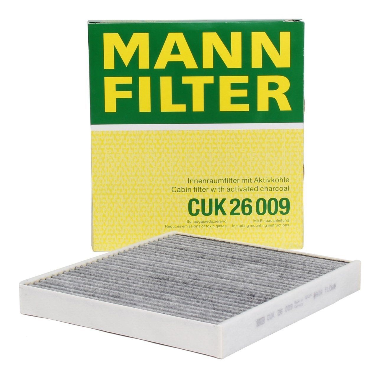MANN CUK26009 | Volkswagen Kodiaq Karbonlu Polen Filtresi