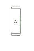 METELLİ 01-2836 | Subap Gayd 8V (Ford Fiesta Fusion 1.4 TDCI 02 -) (Peugeot 206-307 1.4Hdı Dv4) | 4 Adet
