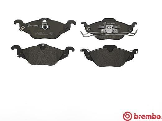 BREMBO P59030 | Fren Balatası Ön (Opel Astra G 1.2 1.4 1.6 1.7Td 98)