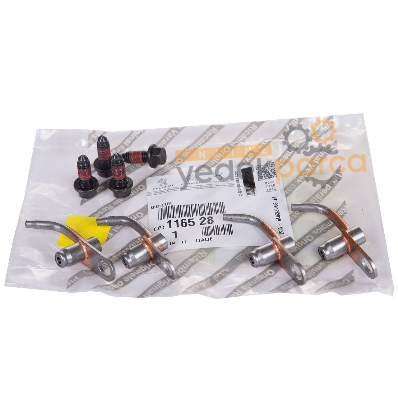 PSA 1165.28 | Peugeot Bipper 1.3 Dizel Piston Yağlama Memesi (Jeti) Takım 4 Adet Orijinal
