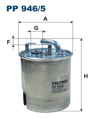 FILTRON PP946-5 | Mazot Filtresi 02-06 Grand Cherokee 2.7Crd4×4