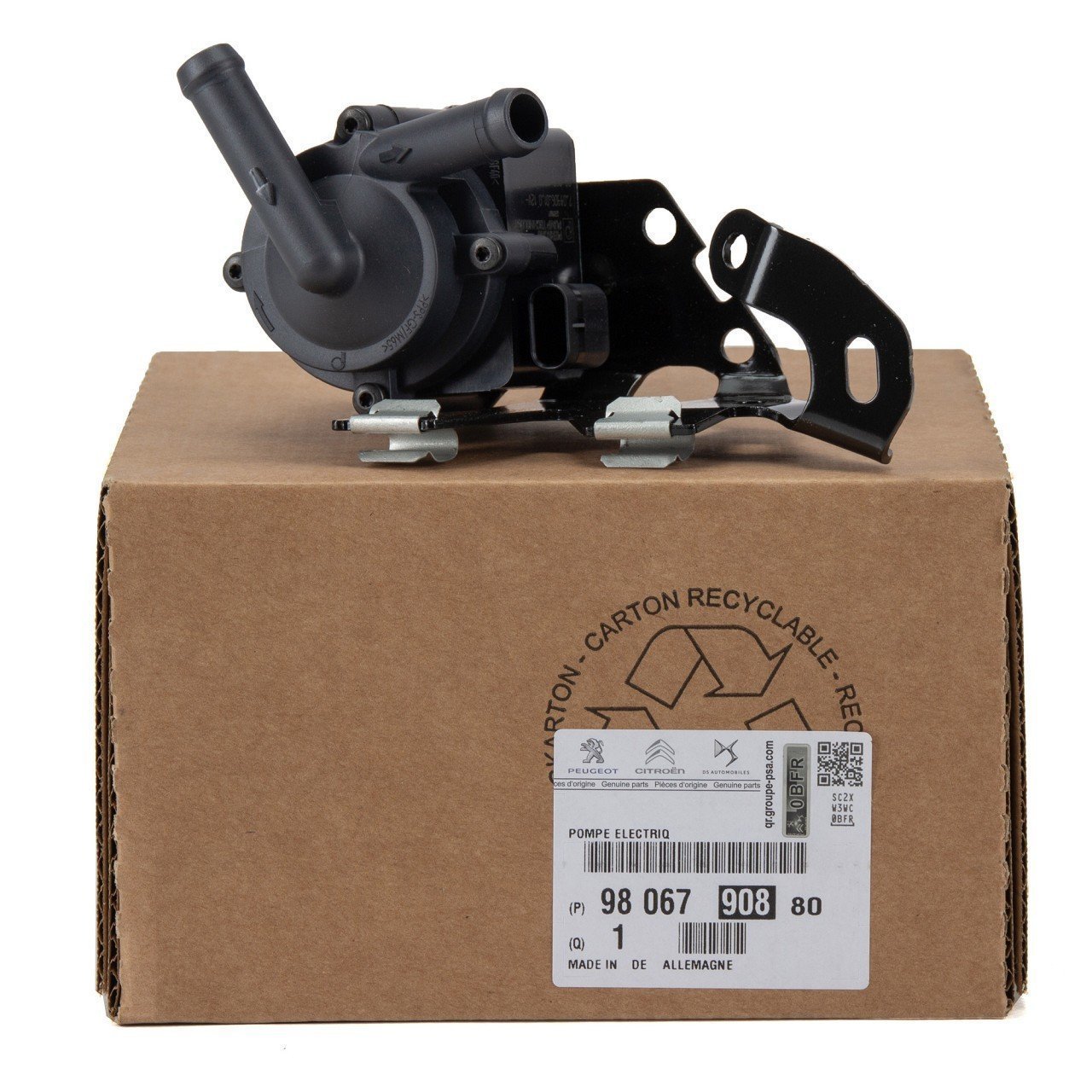 PSA 9806790880 | Citroen C5 Benzinli Elektrikli Su Pompası İlave Su Pompası Orijinal