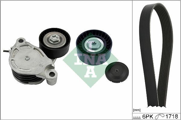 INA 529051610 | Gergi Kütüğü 6Pk1718 Olan B37-B38-B47-B48-F39-F45-F48-F52-F54-F55-F56-F57-F60