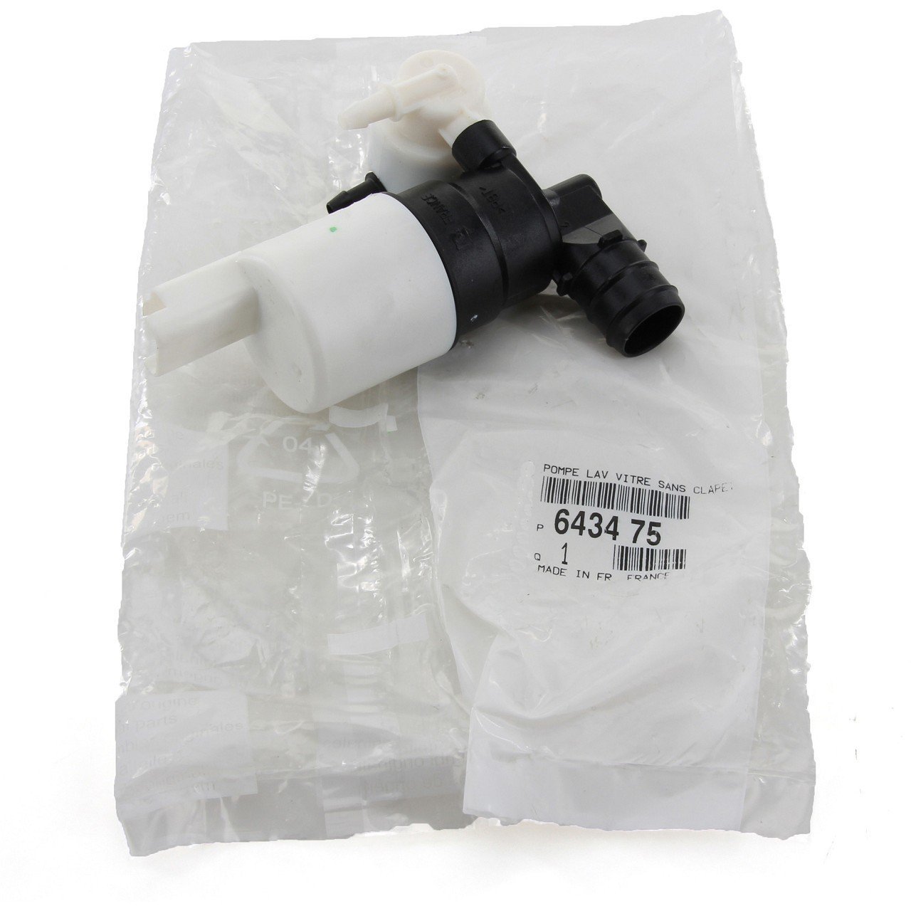 PSA 6434.75 | Peugeot 208 2012-2020 Silecek Su Fiskiye Motoru Orijinal