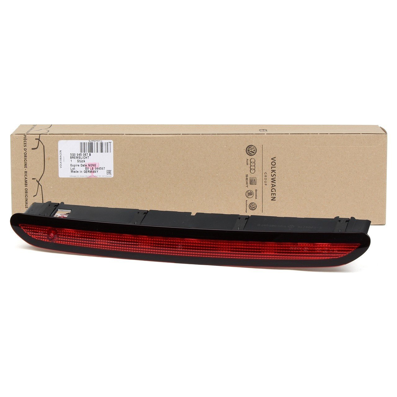 VAG / ORJINAL 5G0945087B | Volkswagen Polo 6 2018 Model Sonrası 3. Stop ilave Fren Lambası Orijinal