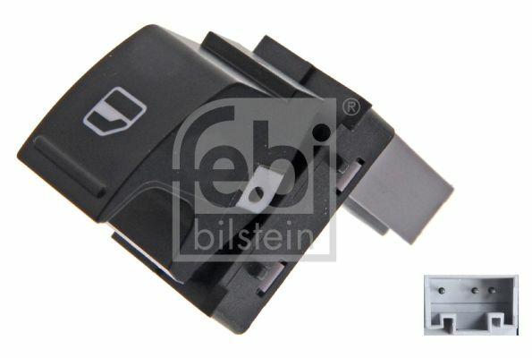 FEBI BILSTEIN 37485 | Cam Açma Kapama Anahtarı Yolcu Tarafı Tekli Caddy Golf V Passat / CC T6 Amarok Jetta Polo Scirocco Sharan Tiguan Touran Toureg Altea Ibiza Leon Toledo 06-16