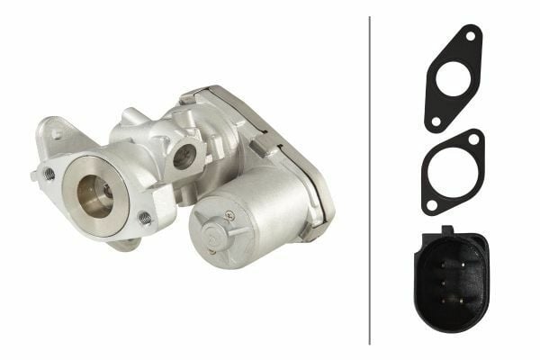 HELLA 6NU010171-461 | EGR Valfi (Vanası) Boxer III Jumper III 22Dt Puma Transit V347 2,2 TDCI Ducato 2,2Jtd 100Cv Land Rover Defender Cabrıo 2,4Td4 4X4 07 -