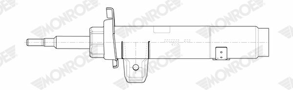 MONROE D0037L | Ön Amortisör BMW X1 E84 09-15