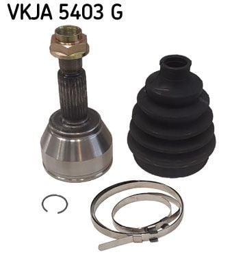 SKF VKJA5403G | Aks Kafası Dıs Tamir Takımı Ölçü: (Dıs Freze:25, Ic Freze:22, Conta Cap I:53,3 Uzunluk: 140mm) Fiesta 1,3 / 1,25 / 1,4Tdcı / 1.4 16V 01-16 Fusion 1.6 16V 01-12