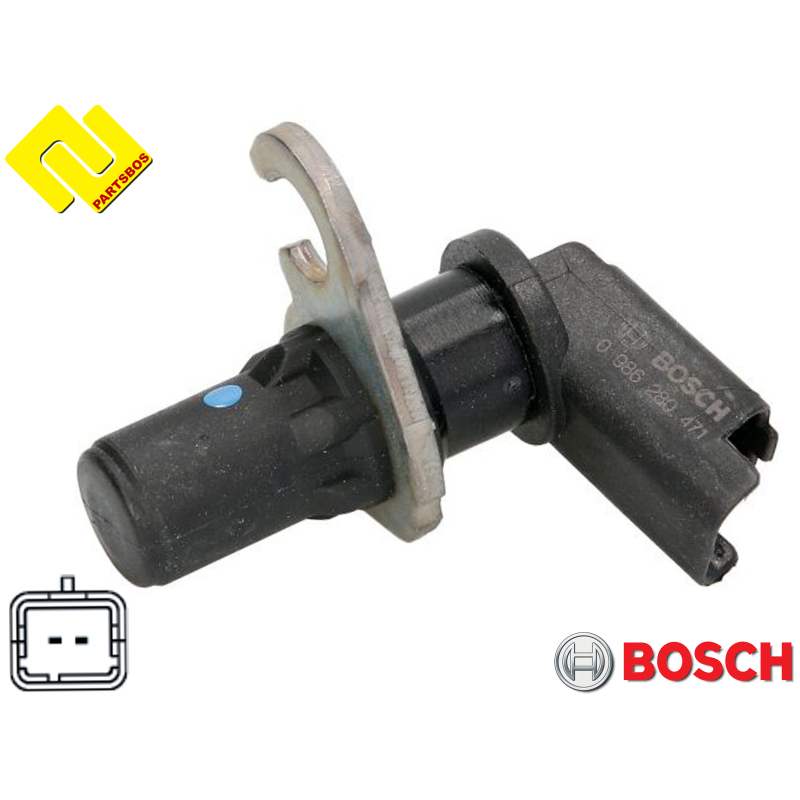 BOSCH 0986280471 | Citroen C5 2005-2008 2.0 Hdi Krank Devir Sensörü