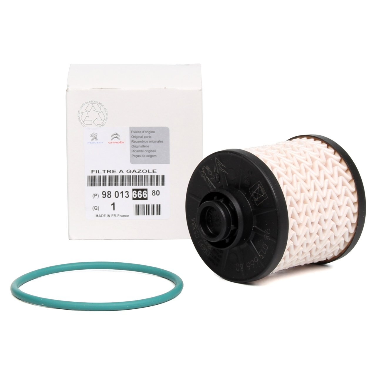 PSA 9801366680 | Citroen C4 1.6 BlueHDİ Mazot Filtresi Orijinal