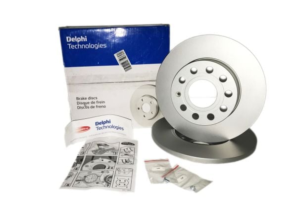 DELPHI BG3141 | Opel Vectra B Arka Fren Diski 4 Bijonlu 569209