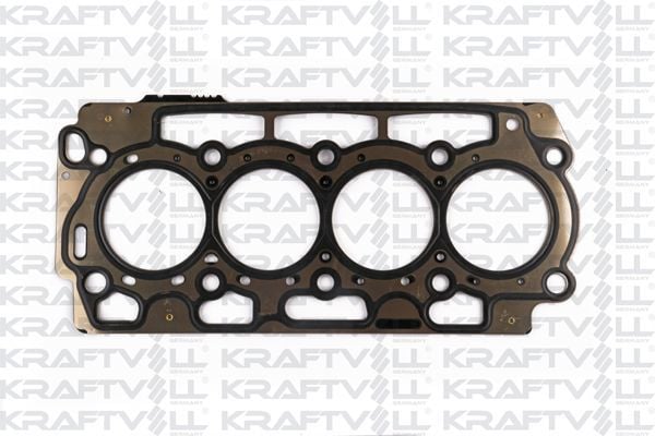 KRAFTVOLL 12010005 | Silindir Kapak Contası Çelik P206 P307 P107 P207 307 C1 C2 C3 (I II III) Xsara 208 Ds3 Dv4td / Dv4c (1.4 HDI 8V) Fiesta Fusion 1,4Tdcı Duratorq (4 Delik) Kalınlık: (1,40mm) Conta Marka