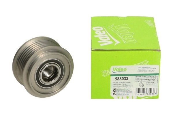 VALEO 588033 | Ford V347 Transit 2007-2013 2.2 130 Ps Önden Çekişli Altarnatör Kasnak Bilyası