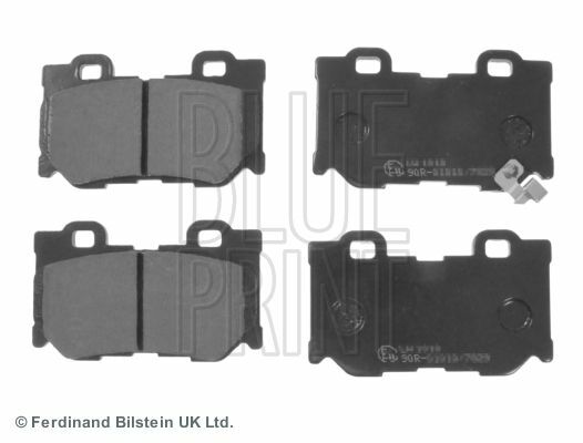 BLUEPRINT ADN142149 | Arka Fren Balatası Infiniti Fx 50 Qx 70 09-370 Z 09 -
