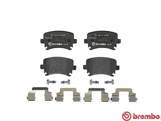 BREMBO P85095 | Fren Balatası-Kablosuz-(VW Caddy 04-11 Golf 04-14 Audi A3 04-13 Seat Leon 06-13)