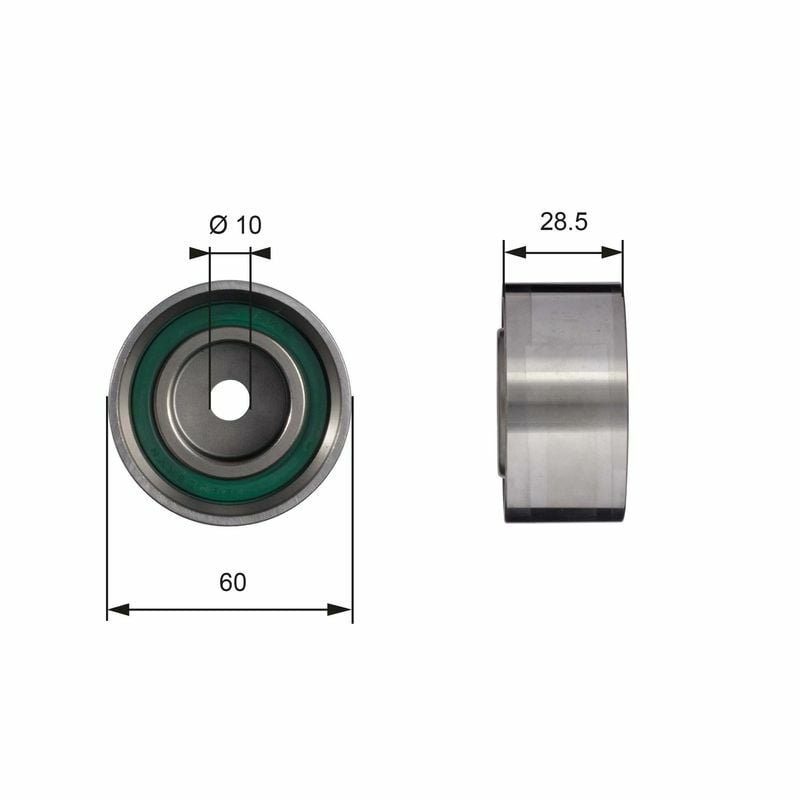 GATES T42015 | Eksantrik Gergi Rulmanı Hyundai