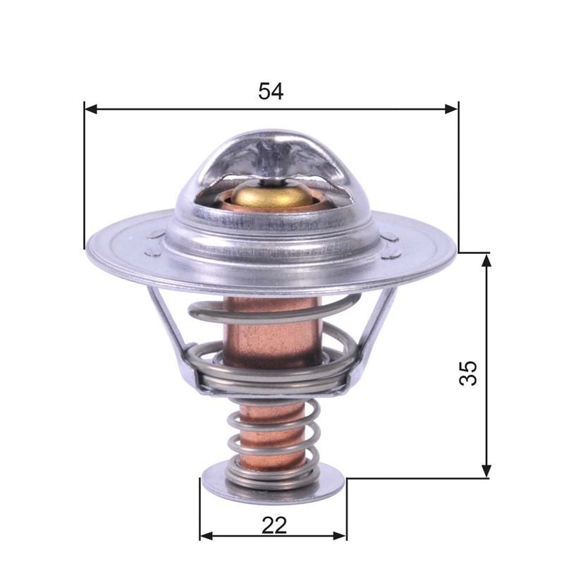 GATES TH22689G1 | Termostat Astra.G-Combo.C 1.7D *Y17dt*