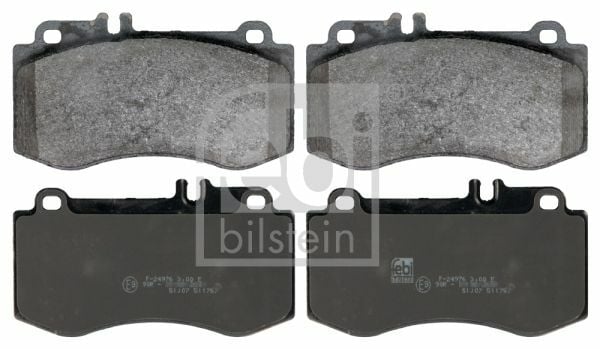 FEBI BILSTEIN 116131 | Fren Balatası Ön X218 14-17 C218 14-17 W212 13-15 S212 13-16