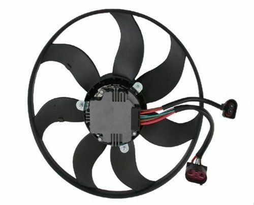 İTHAL 1K0959455FR | Volkswagen Jetta 2011-2014 Model Arası Fan Motoru Sol Taraf Büyük