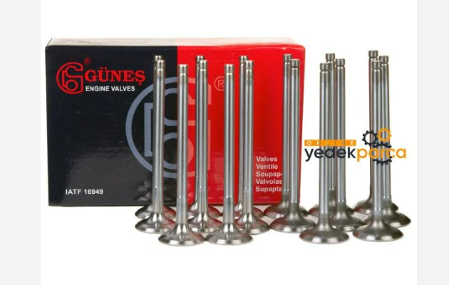 GÜNEŞ 4402-4413 | Peugeot 206 1.4 Benzinli Subap Takımı Emme/Egsoz