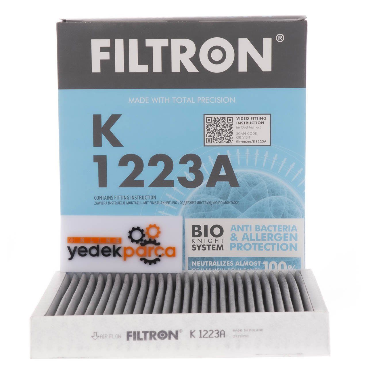 FILTRON K1223A | Opel İnsignia Karbonlu Polen Filtresi 1808246
