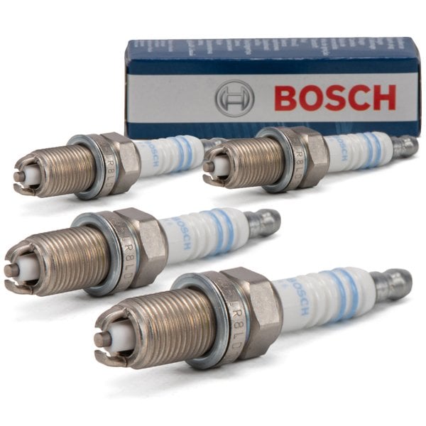 BOSCH 0242229654 | Opel Vectra C Z16XE Çift Tırnak Buji 4 Adet Takım