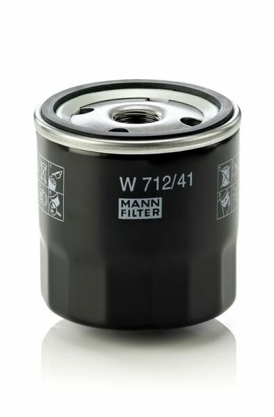 MANN W712-41 | Yağ Filtresi (Opel:Astra G 98-05-Astra H-Combo 05-Corsa C 00-Vectra C 1.4-1.6-1.6-1.8 16V-2.0T 02 -)